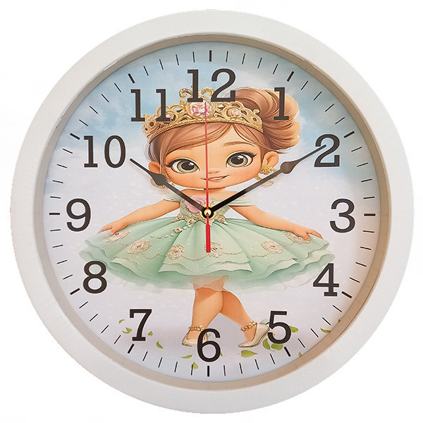 ساعت دیواری کودک مدل عروسک کد 4040906r