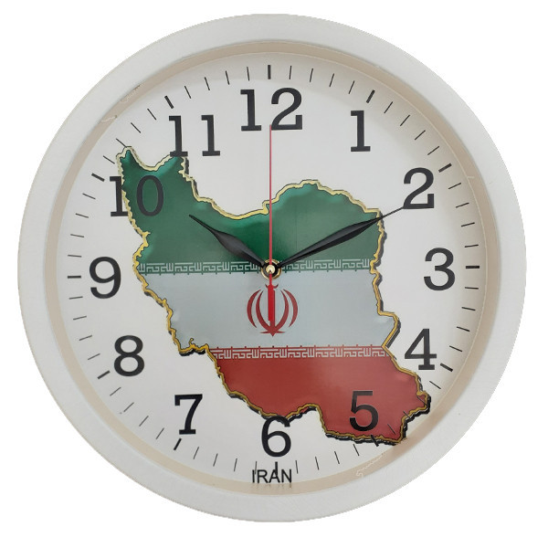 ساعت دیواری مدل ایران کد 0902
