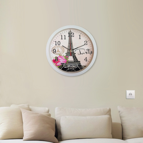 ساعت دیواری مدل برج ایفل کد 40305088